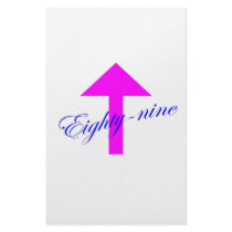 89 Arrow stationery