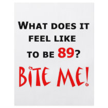 89 Bite Me! Flyers