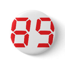 89 eighty-nine red alarm clock digital number buttons by Tomaniac 89 eighty-nine red alarm clock digital number buttons
