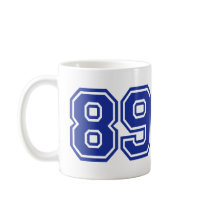 89 - number mug