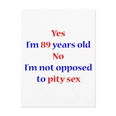89 Pity Sex Postcards by itsapgbirthday
