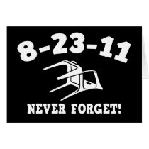 8-23-11 Never Forget! Cards