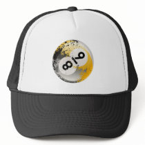 8 & 9 Ball Collage Mesh Hat