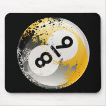 8 & 9 Ball Collage Mousepads