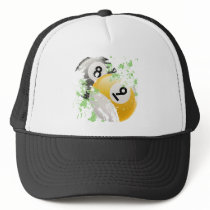 8 AND 9 BILLIARD BALLS HATS
