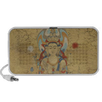 8 Arm Guan Yin Doodle Speaker Crackle Background speakers