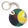 8-Ball 9-Ball Keychains