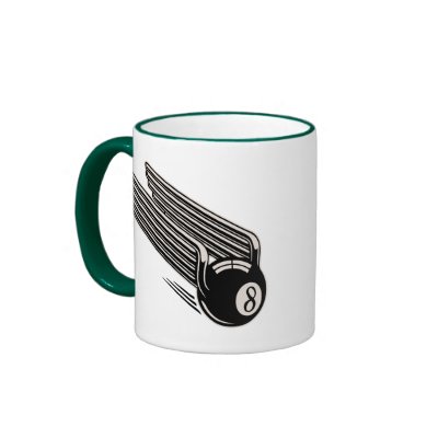 8-Ball - Aero Wings Coffee Mugs by kbilltv