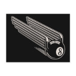 8-Ball - Aero Wings Post Cards
