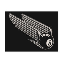 8-Ball - Aero Wings Post Cards