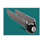 8-Ball - Aero Wings Post Card