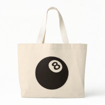 8 Ball Canvas Bag