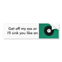 8 Ball Bumper Stickers