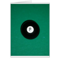8 Ball Greeting Cards