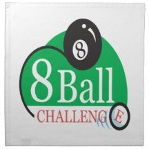 8 Ball Challenge Napkin
