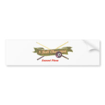 8 Ball Champion Bumper Stickers