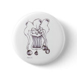 8 Ball Clown Pin