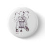 8 Ball Clown Pin