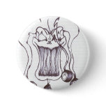 8 Ball Clown Pinback Button