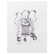 8 Ball Clown flyers by digitalshirts 8 Ball Clown flyers