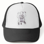 8 Ball Clown Mesh Hat