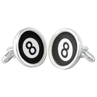8 Ball Cuff Links Cufflinks