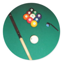 8 Ball Game Stickers