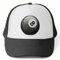 8 BALL TRUCKER HAT