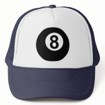 8 Ball Mesh Hats