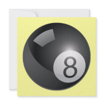 8 Ball Invitation