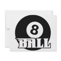 8 Ball Personalized Announcements