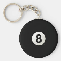 8 Ball Key Chain