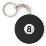 8 Ball Key Chain