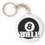 8 Ball Key Chain