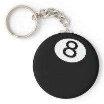 8 Ball Key Chain
