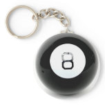 8 ball keychain