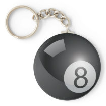 8 Ball Keychain