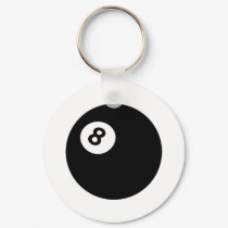 8 ball keychains