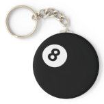 8 ball key chain