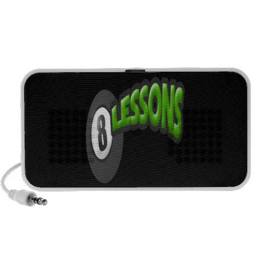8 Ball Lessons Mp3 Speakers