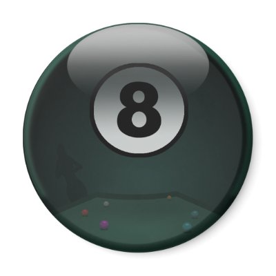 8-Ball Refrigerator Magnets by kbilltv