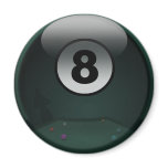 8-Ball Refrigerator Magnets