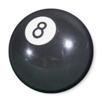8 Ball Fridge Magnet