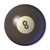 8 BALL magnet