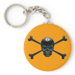 8-ball Pirate Keychains