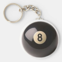 8 ball pool keychain keychains