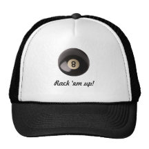 8 Ball Pool Shark's Cap Trucker Hats