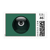 8-Ball Postage Stamps
