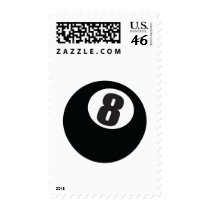 8 BALL postage