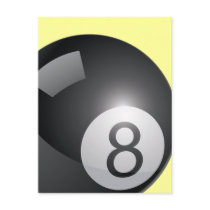 8 Ball Postcard
